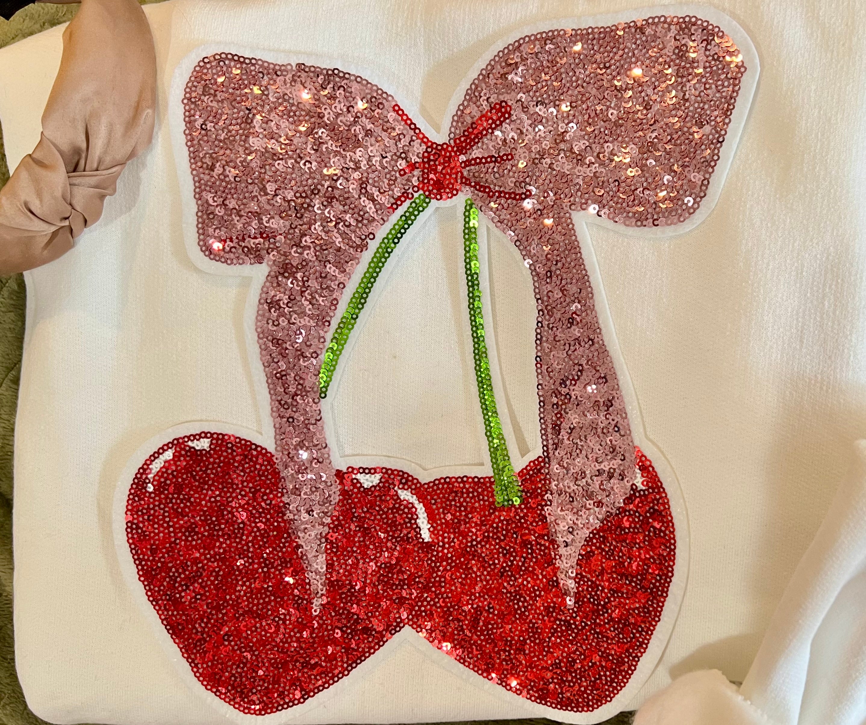 Cherries- Sequin