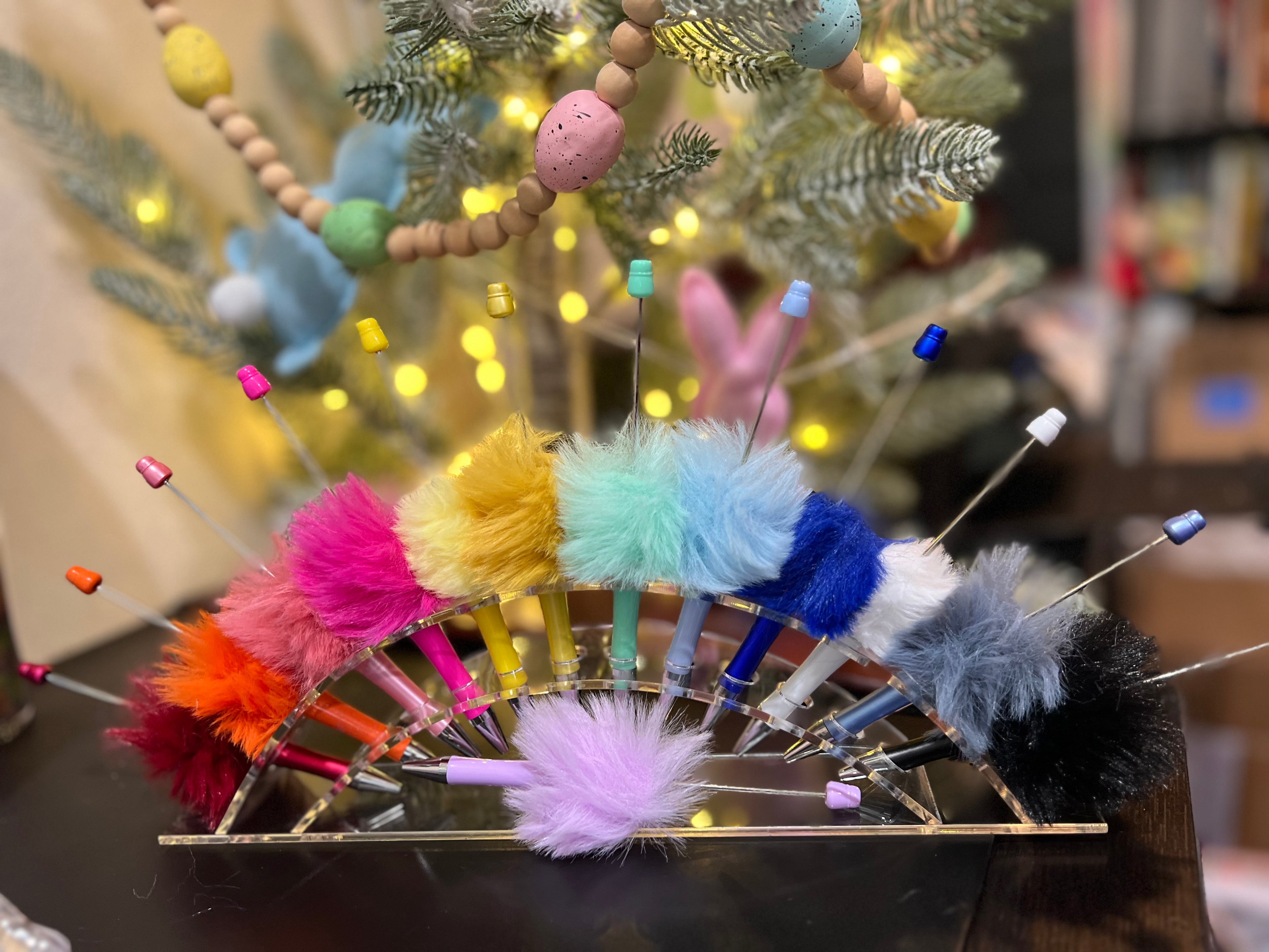 Fluffy Beadable Pen