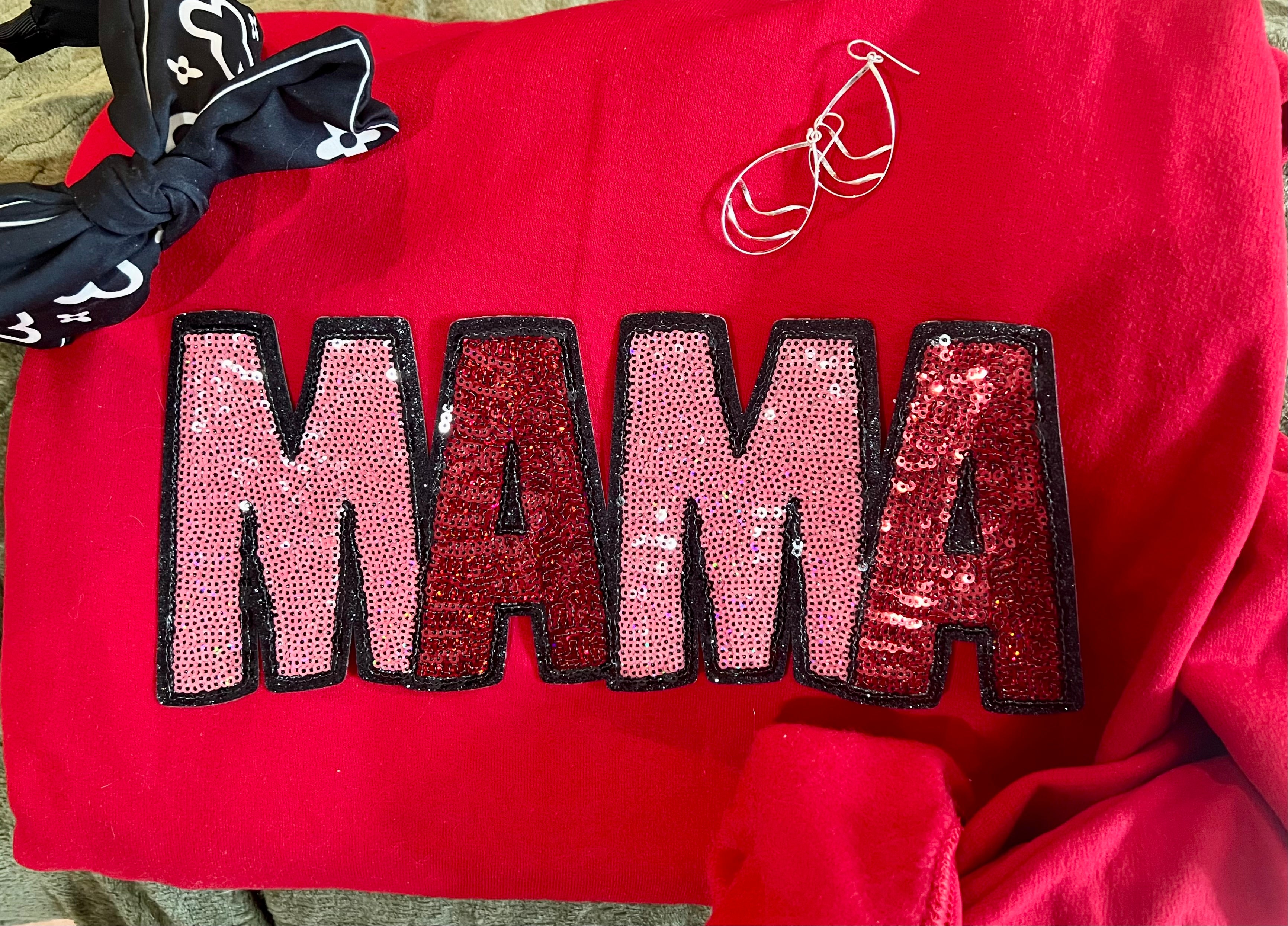 MAMA Sequin Patch