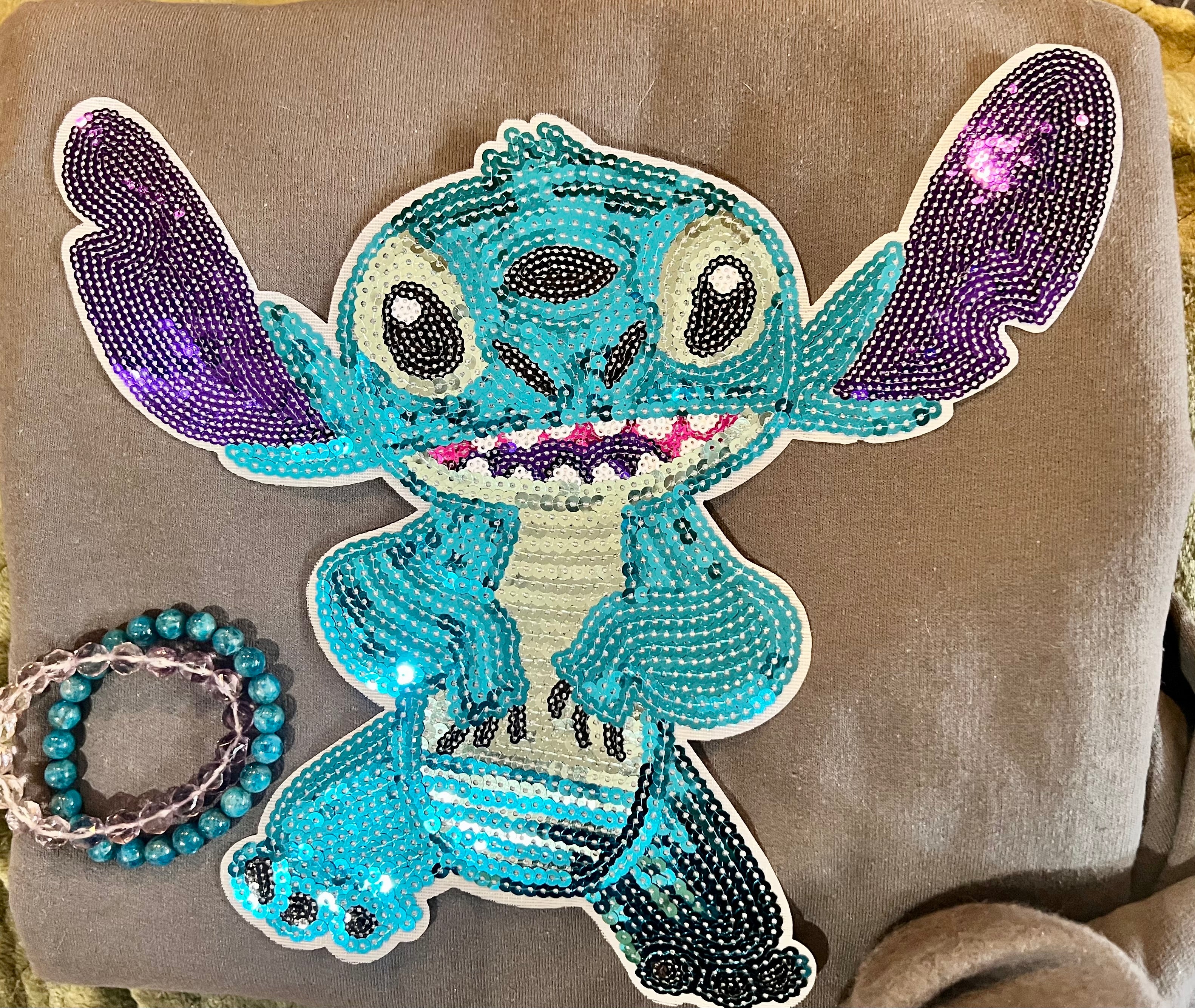 Blue Alien- Sequins