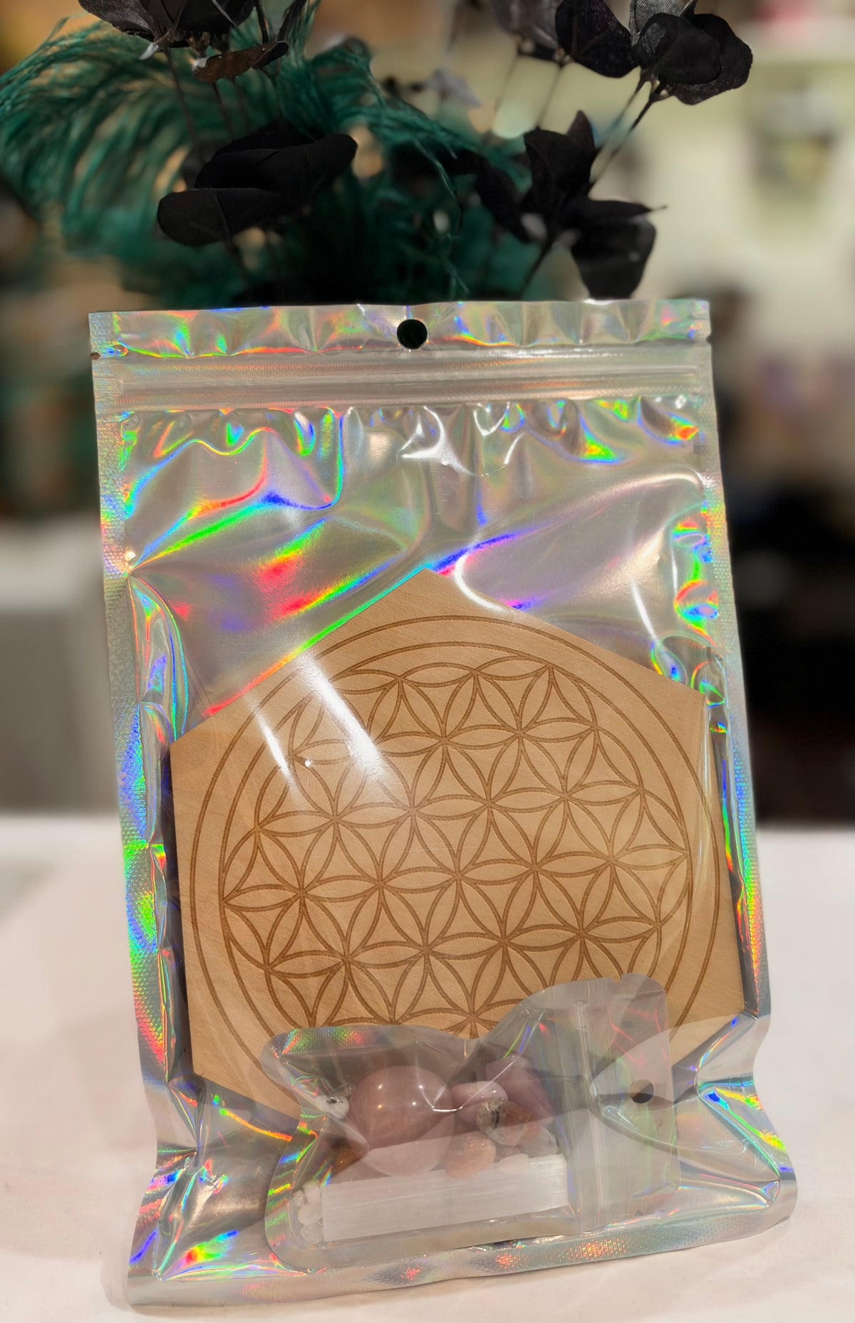 DIY Crystal Grid- Flower of Life
